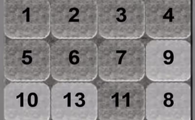 Classic Sliding Numbers