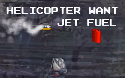 Helicopter Want Jet Fuel