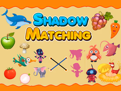 Shadow Matching Kids Learning Game