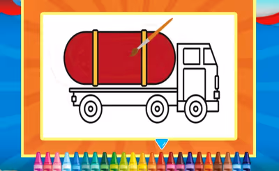 Tank Trucks Coloring