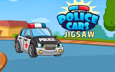 Police Cars Jigsaw
