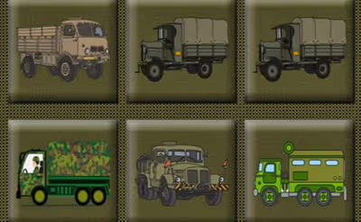 Army Trucks Memory
