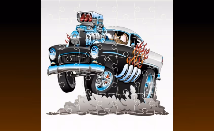 Hot Rod Jigsaw
