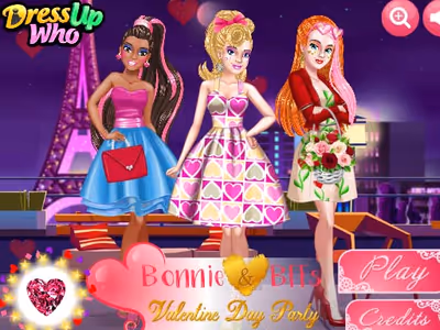Bonnie and BFFs Valentine Day Party