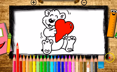 Happy Valentine's Day Coloring Book
