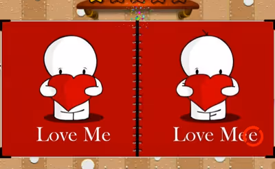 Happy Valentine's Day Spot the Differences