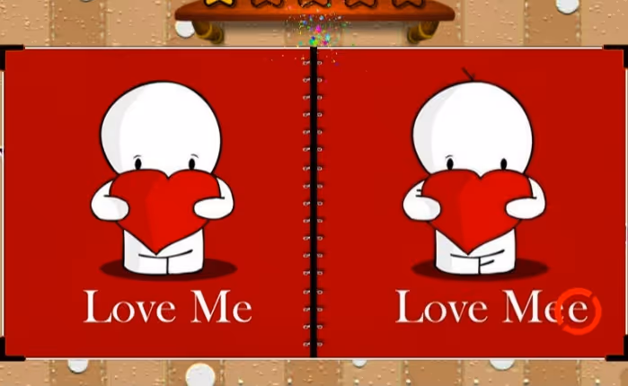 Happy Valentine's Day Spot the Differences