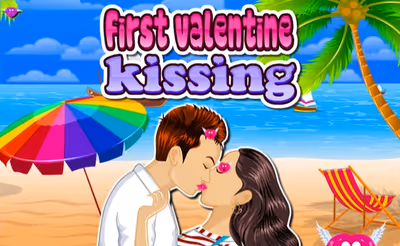 First Valentine Kissing