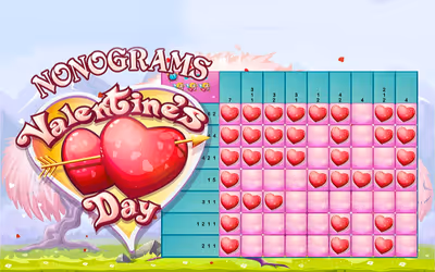 Nonograms Valentines Day