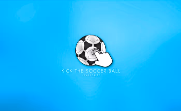 Kick the soccer ball
