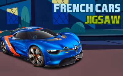 French Cars Jigsaw