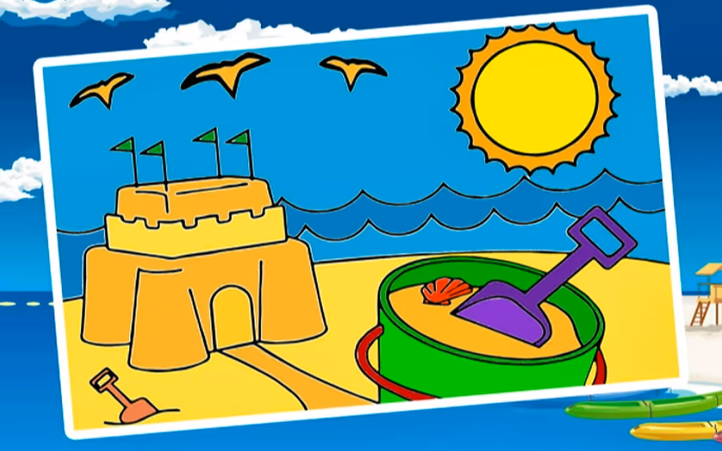 Summer Coloring Pages