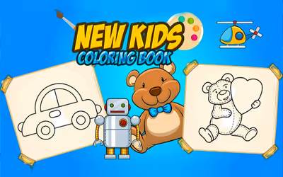 New Kids Coloring Book
