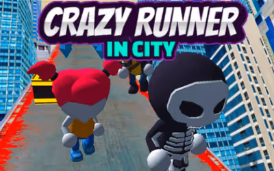 Crazy Runner in City
