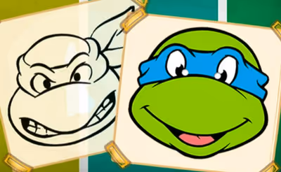 Ninja Turtles Coloring Book
