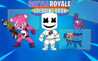 Battle Royale Coloring Book