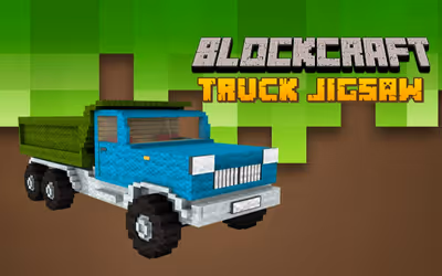 Blockcraft Truck Jigsaw