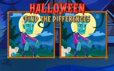 Halloween Find the Differences