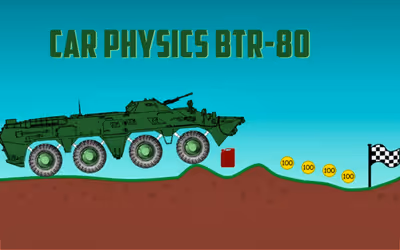 Car Physics BTR 80