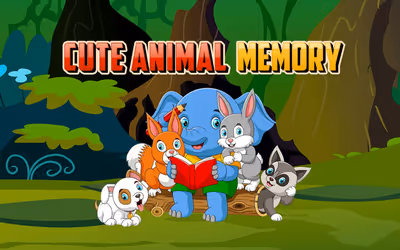 Cute Animals Memory