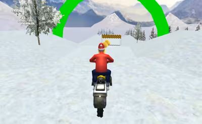 Thrilling Snow Motor