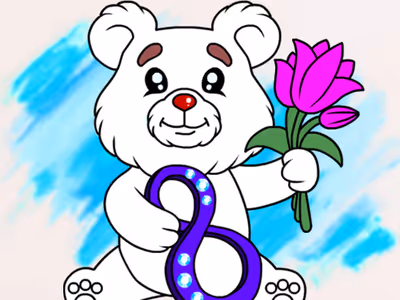 March Coloring Book