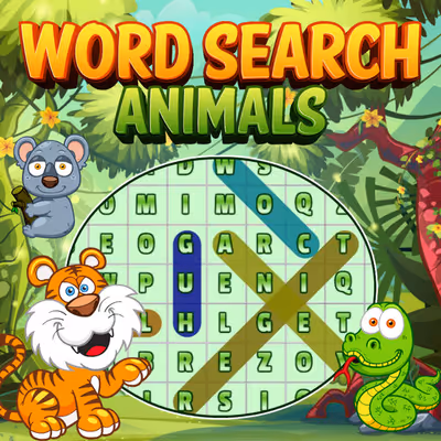 Word Search Animals
