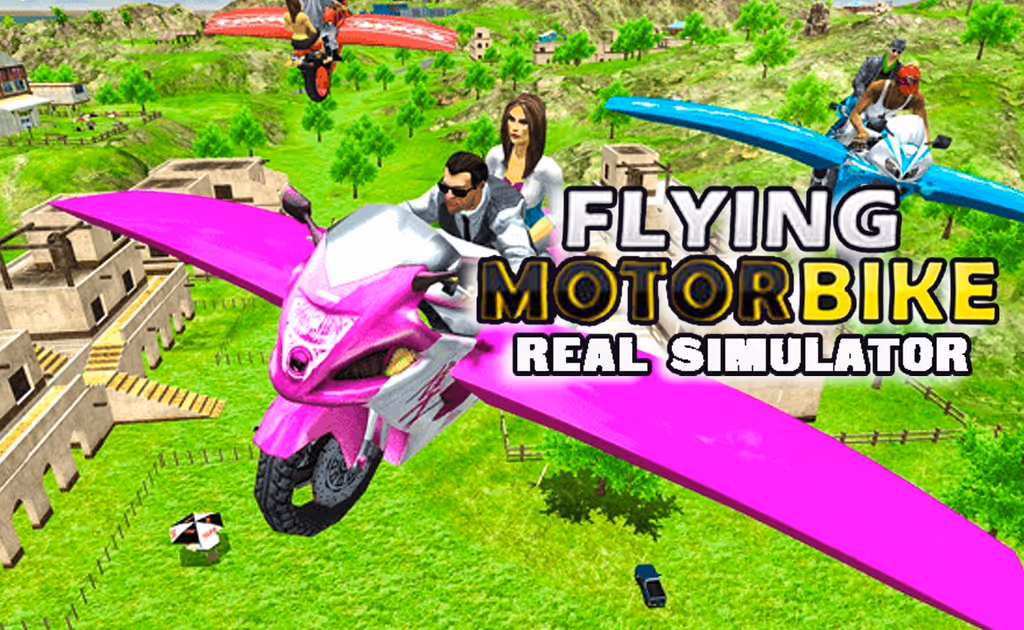 Flying Motorbike Real Simulator