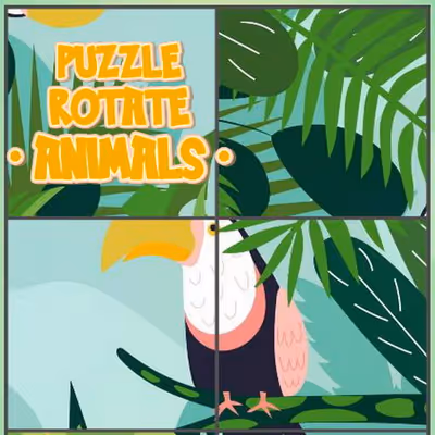 Puzzle Rotate Animals