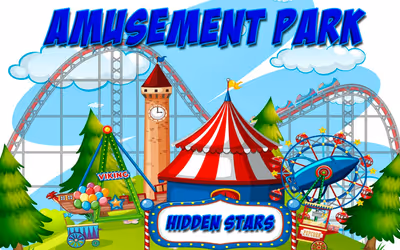 Amusement Park Hidden Stars