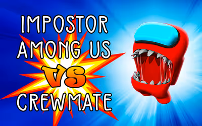 Impostor Among Us vs Crewmate
