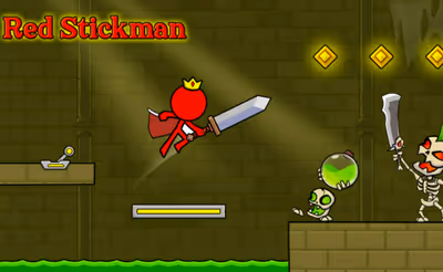Red Stickman: Fighting Stick