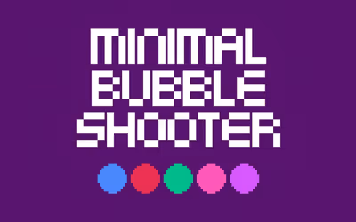 Minimal Bubble Shooter
