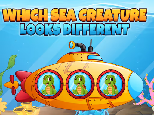 Which Sea Creature Looks Different