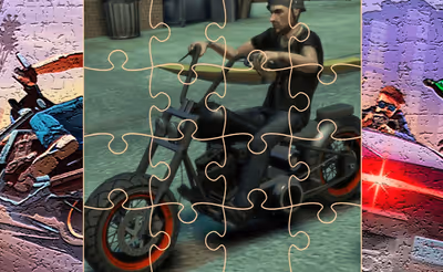 GTA Motorbikes Jigsaw Puzzles