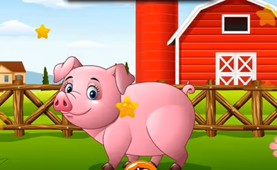 Cartoon Farm Hidden Stars