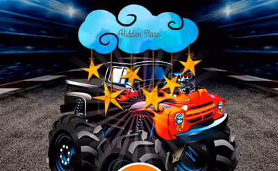 Cartoon Trucks Hidden Stars