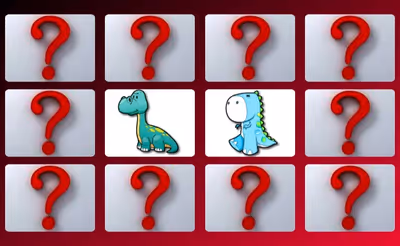 Dinosaur Memory Challenge