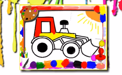 BTS Kids Car Coloring
