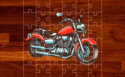Motorbikes Jigsaw Challenge