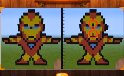 Block Craft Spot the Difference