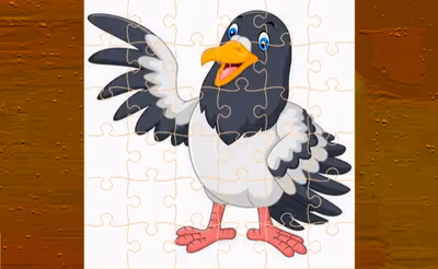Cartoon Pigeon Jigsaw Puzzles