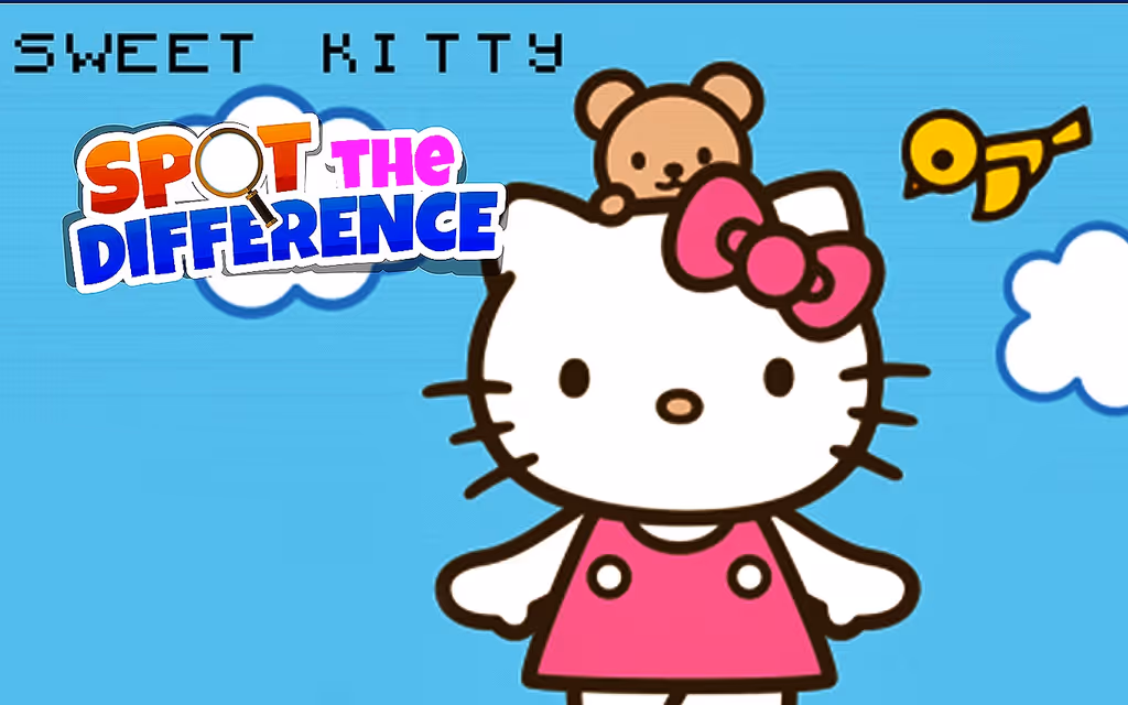Sweet Kitty Spot the Difference