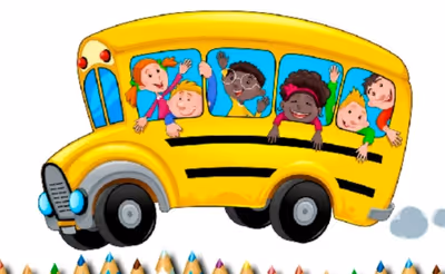 BTS School Bus Coloring Book