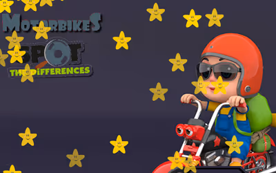 Motorbikes Spot the Differences