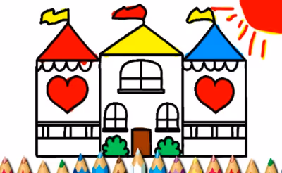 BTS Doll House Coloring Book