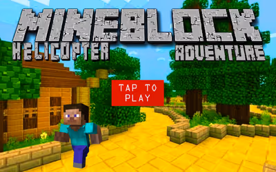Mineblock Helicopter Adventure