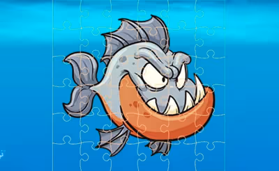 Cute Piranha Jigsaw Puzzles