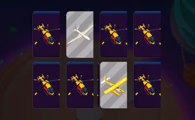 Crazy Racing Planes Memory