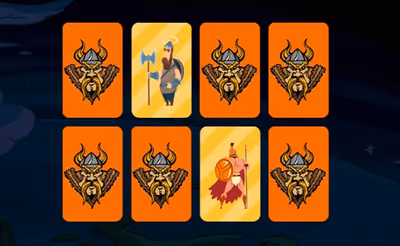 Spartan And Viking Warriors Memory